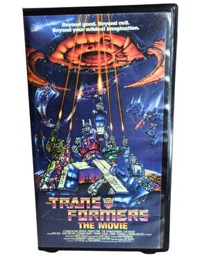 Transformers The Movie VHS 1986